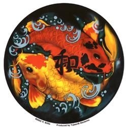 koi yin yang sticker