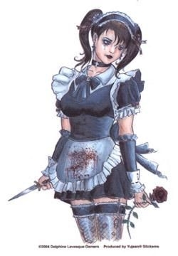 evil maid sticker