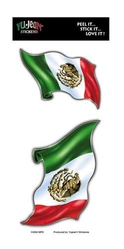 mexican flags sticker