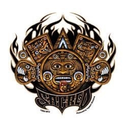 sacred calender sticker