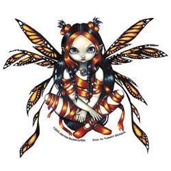 starry night fairy sticker