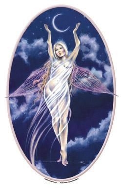 Moon Child Jumbo Sticker