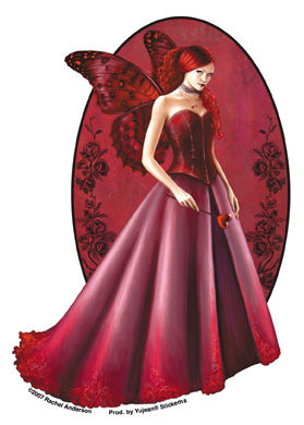queen of hearts sticker