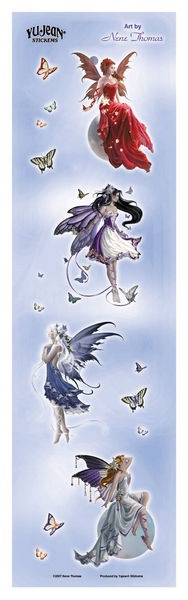 nene's floating fairies strip sticker