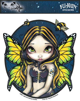 Bumble Bee Tattoo Fairy Sticker Bumble Bee Tattoo Fairy Sticker