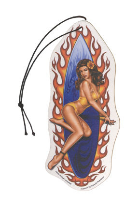 board girl mirror ornament