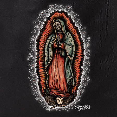 our lady guadalupe tote undead skeletons and creatures of the night our lady guadalupe tote undead skeletons and creatures of the night