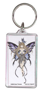 Midnight Fairy Acrylic Keychain