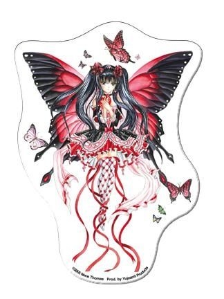 Red Hearts Fairy Die-cut Magnet