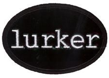CLOSEOUT-lurker stick-e patch