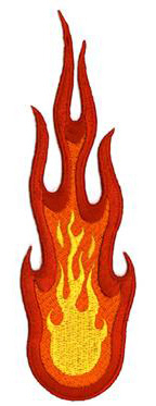 lg flame patch - multiple