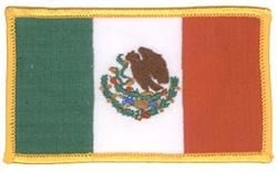 Mexican flag patch