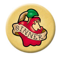 sinner jumbo button