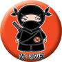 no love ninja button