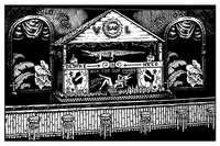 Voodoo Lounge Postcard | Skulls