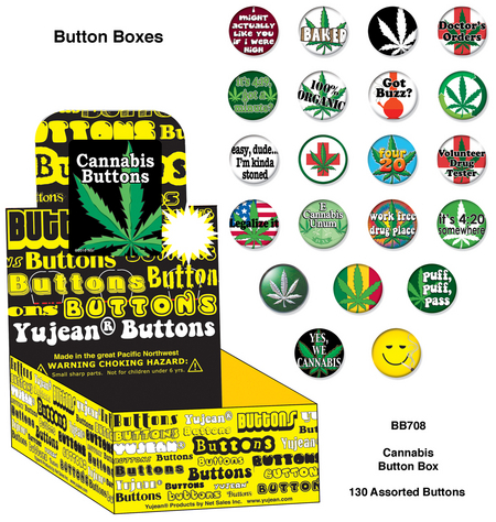 Cannabis Button Box | LOL!!!