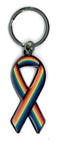 Pride Ribbon Keyring | Matt Stewart