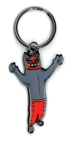 Cali Gato Luchador Keyring | The Very Latest!!!