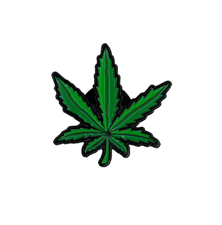 Pot Leaf Enamel Pin | Hippie