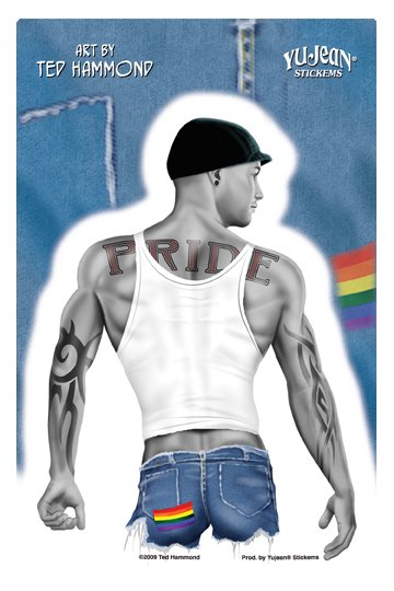 Ted Hammond Pride Sticker