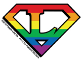 Super Lesbian Mini Sticker 25 Pack | Gay Pride, LGBTQ