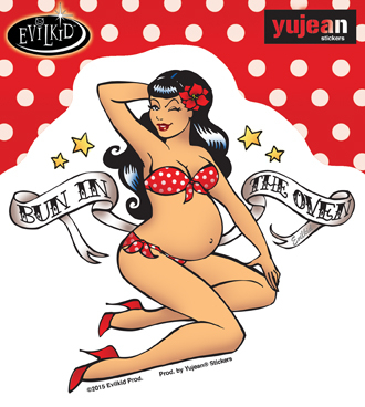 Evilkid bun in the oven | Pinups