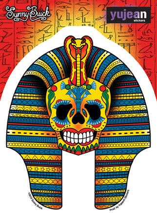 Sunny Buick Sugar Nemes  Sticker | Day of the Dead Stickers, Patches, Button Boxes & Pins!