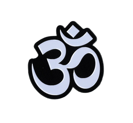 OM Enamel Pin | Hippie