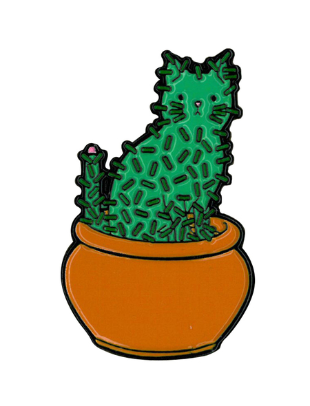 Cali's Catcus Enamel Pin | Critters