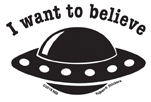 Mini I Want to Believe Sticker 25-pack | The Very Latest!!!