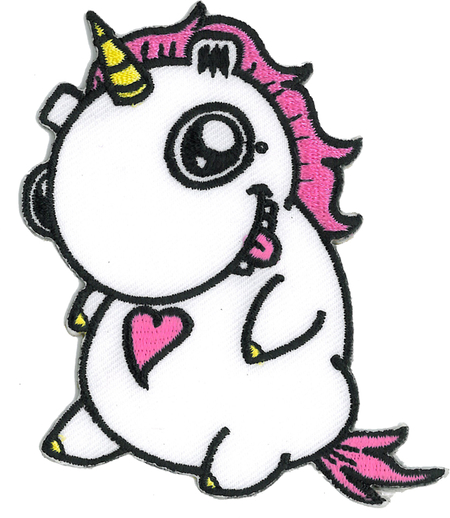 Emi Boz Chubby Unicorn Patch | Critters