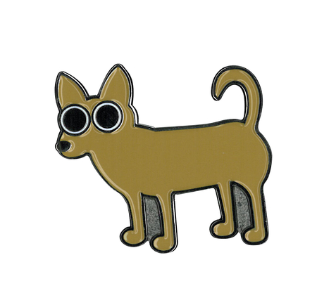 LO-FI MONO © Chihuahua Enamel Pin | Critters