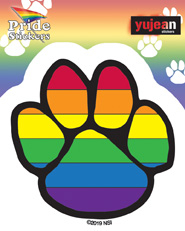 Pride Paw Sticker | New Stuff, 2020