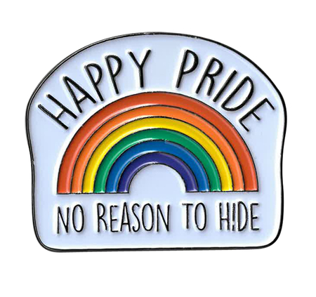 Happy Pride Enamel Pin | Enamel Pins