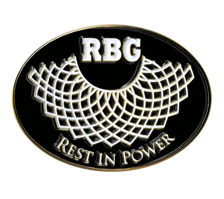 RBG Enamel Pin | #RESIST