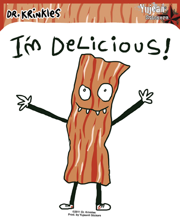 Delicious Sticker | Dr Krinkles