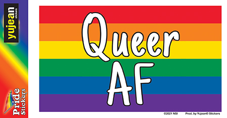 Queer AF Sticker | NEW INTROS