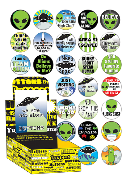 Alien 2 Button Box | Button Boxes-WHOLESALE ONLY