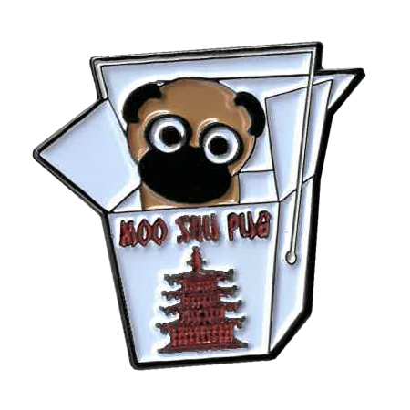 Moo Shu Pug Enamel Pin | NEW INTROS