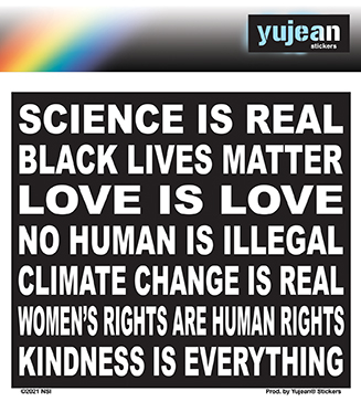 Science Is Real Sticker | Latino