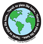 No Place Like Home Mini Sticker | Celestial