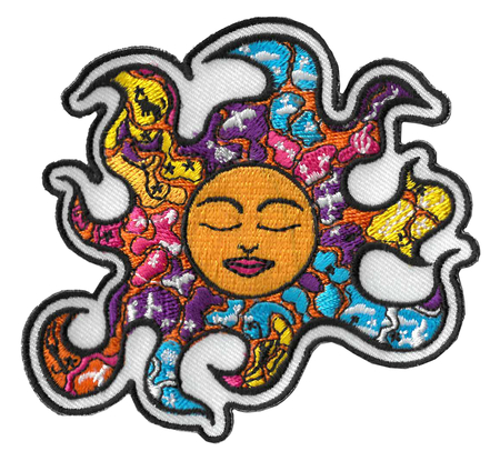 Dan Morris Sleeping Sun Patch | Celestial