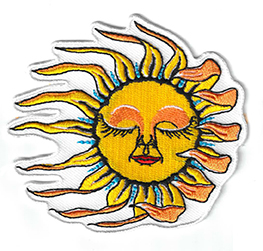 Sleeping Sun Patch | Peace and Eco 