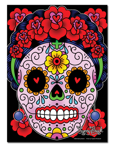 Sunny Buick Frida Calavera Metal Sign | New Stuff, 2020