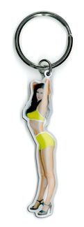 Debra Pinup Keychain - Carlos Cartagena Pinups | Keychains