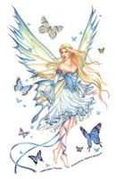 Prelude In Blue Fairy Sticker