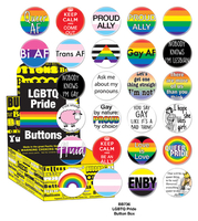LGBTQ-Gay Pride Button Boxes