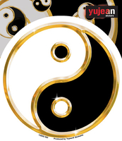 Yin Yang Symbol Sticker