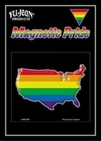 USA Gay Pride Magnet
