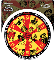 Kalynn Campbell Lowbrow Mystery Spot Gameboard Sticker